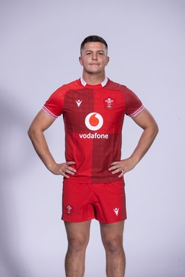 271025 - Wales Rugby Squad Portraits - Callum Sheedy