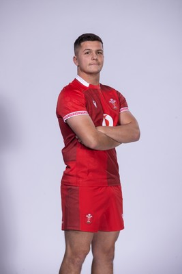 271025 - Wales Rugby Squad Portraits - Callum Sheedy