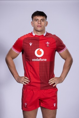 271025 - Wales Rugby Squad Portraits - Dafydd Jenkins