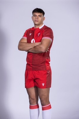 271025 - Wales Rugby Squad Portraits - Dafydd Jenkins