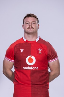 271025 - Wales Rugby Squad Portraits - Dewi Lake