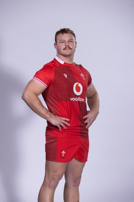 271025 - Wales Rugby Squad Portraits - Dewi Lake