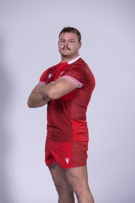 271025 - Wales Rugby Squad Portraits - Dewi Lake