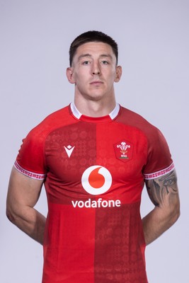 271025 - Wales Rugby Squad Portraits - Josh Adams