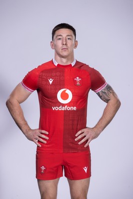 271025 - Wales Rugby Squad Portraits - Josh Adams