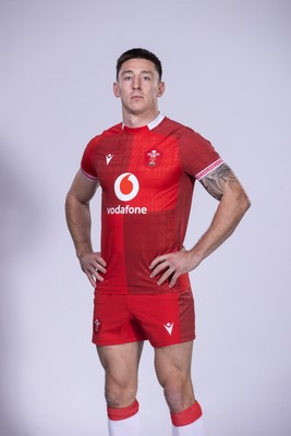 271025 - Wales Rugby Squad Portraits - Josh Adams