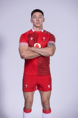271025 - Wales Rugby Squad Portraits - Josh Adams