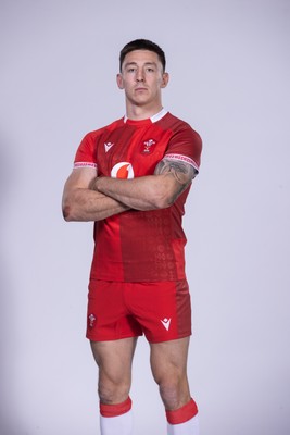 271025 - Wales Rugby Squad Portraits - Josh Adams