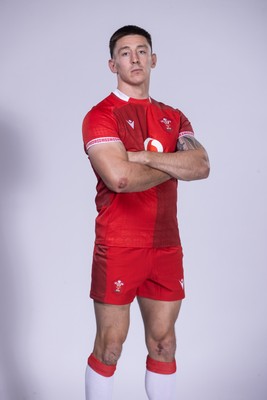 271025 - Wales Rugby Squad Portraits - Josh Adams