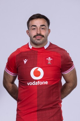 271025 - Wales Rugby Squad Portraits - Liam Belcher