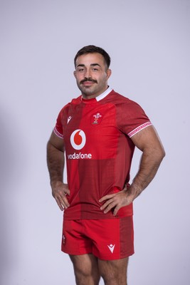 271025 - Wales Rugby Squad Portraits - Liam Belcher
