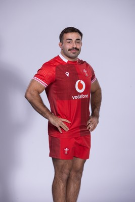 271025 - Wales Rugby Squad Portraits - Liam Belcher