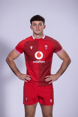 271025 - Wales Rugby Squad Portraits - Louie Hennessey