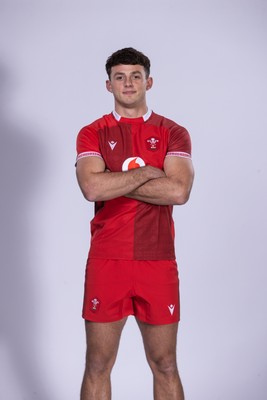 271025 - Wales Rugby Squad Portraits - Louie Hennessey
