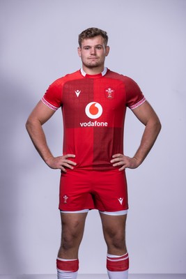 281025 - Wales Rugby Squad Portraits - Taine Plumtree