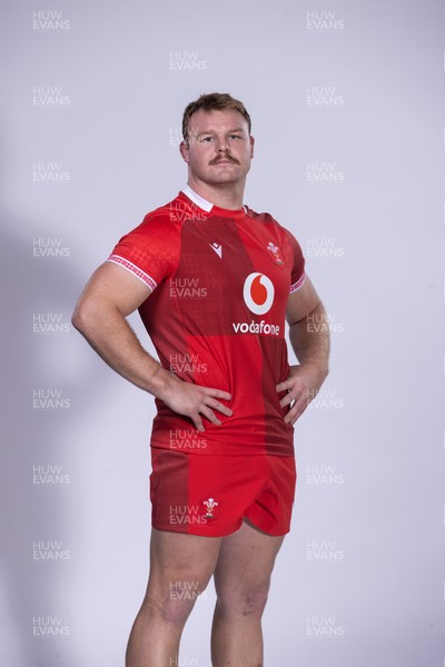 271025 - Wales Rugby Squad Portraits - Dewi Lake