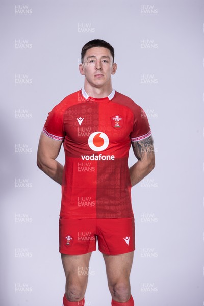 271025 - Wales Rugby Squad Portraits - Josh Adams