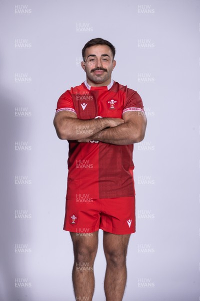 271025 - Wales Rugby Squad Portraits - Liam Belcher