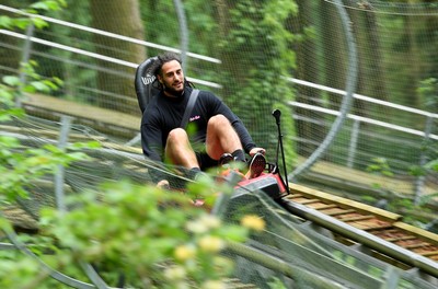 Wales Rugby Squad Members Visit Zip World 230621