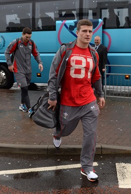 Wales Rugby Squad Travel to Ireland 060214