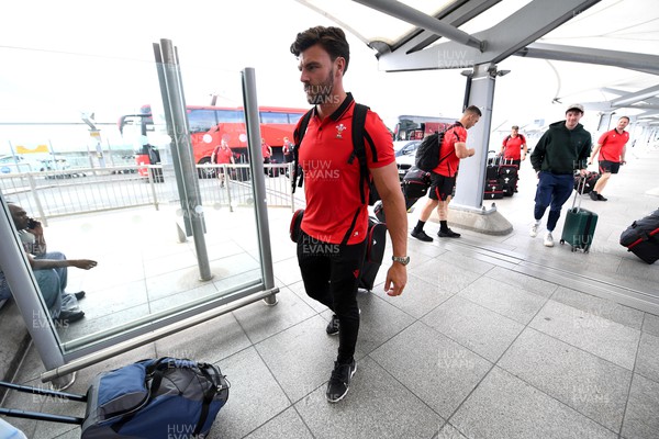 260622 - Wales Rugby Squad Travel to South Africa - Johnny Williams as the Wales Squad arrive at Heathrow to travel to South Africa for a three match test series