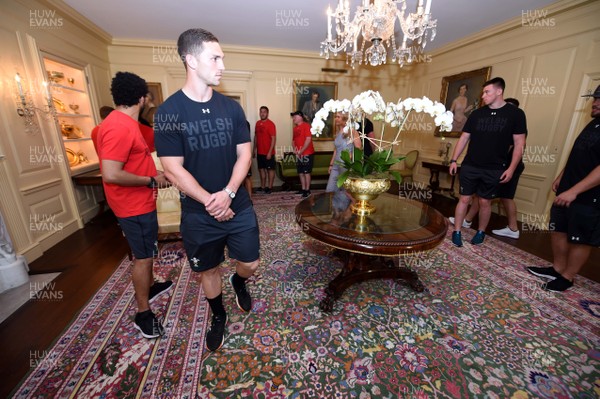 010618 - Wales Rugby Squad Visit The White House - George North during a tour of The White House