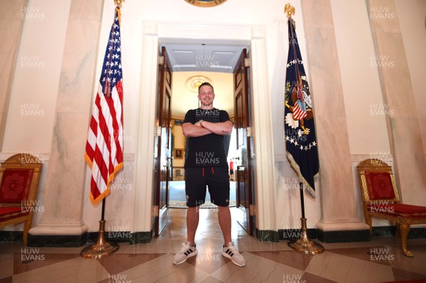 010618 - Wales Rugby Squad Visit The White House - James Davies during a tour of The White House
