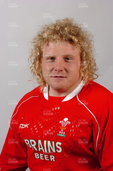 30.10.06 - Wales Autumn International Portraits 2006 - Duncan Jones 