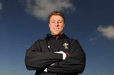 03.02.12 - Wales Rugby Team Announcement -.Rhys Priestland after being named in the Wales team to play Ireland on Sunday..