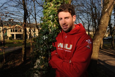 03.02.12 - Wales Rugby Team Announcement -.Alex Cuthbert after being named in the Wales team to play Ireland on Sunday..