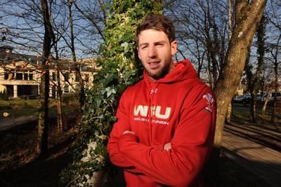 03.02.12 - Wales Rugby Team Announcement -.Alex Cuthbert after being named in the Wales team to play Ireland on Sunday..