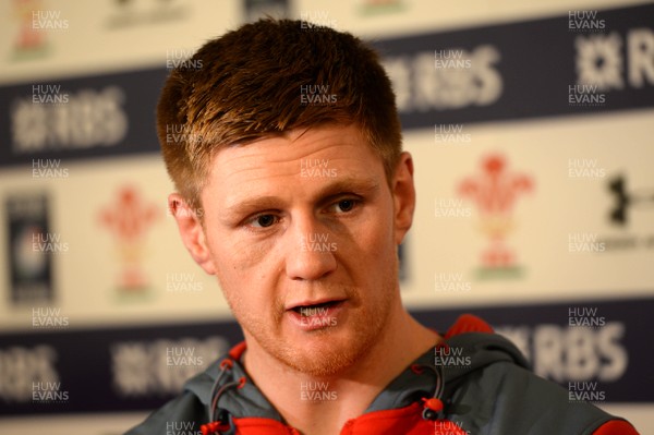 040214 - Wales Rugby Team Announcement -Andrew Coombs talks to media