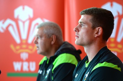 040815 - Wales Rugby Team Announcement - Wales head coach Warren Gatland names his team to play Ireland on Saturday with captain Scott Williams (right)