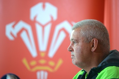 040815 - Wales Rugby Team Announcement - Wales head coach Warren Gatland names his team to play Ireland on Saturday