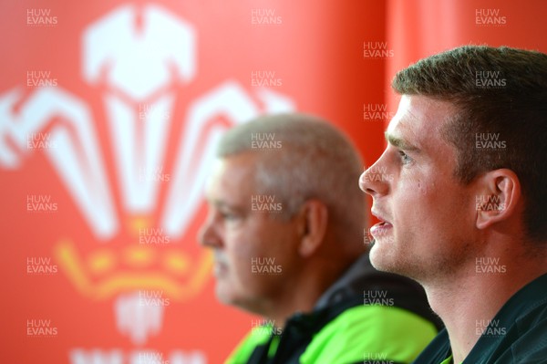 040815 - Wales Rugby Team Announcement - Wales head coach Warren Gatland names his team to play Ireland on Saturday with captain Scott Williams (right)