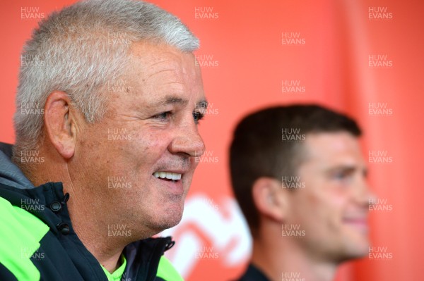 040815 - Wales Rugby Team Announcement - Wales head coach Warren Gatland names his team to play Ireland on Saturday with captain Scott Williams (right)