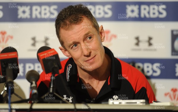 070213 - Wales Rugby Team Announcment -Wales coach Rob Howley names his team to play France