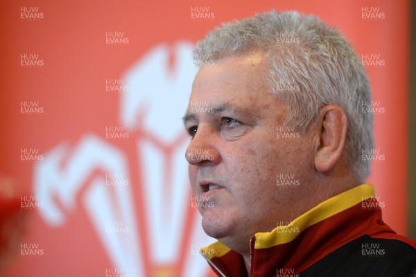 080316 - Wales Rugby Team Announcement -Warren Gatland talks to media