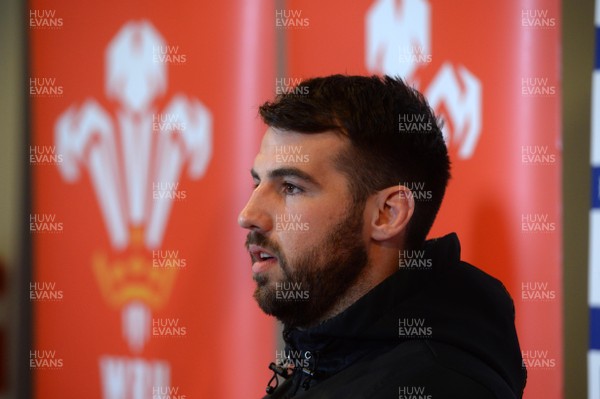 080316 - Wales Rugby Team Announcement -Scott Baldwin talks to media