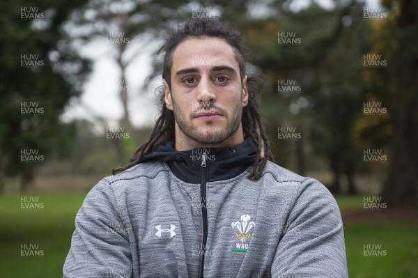 091117 - Wales Rugby Team Announcement -  Josh Navidi after being named in the Wales team to play Australia on Saturday