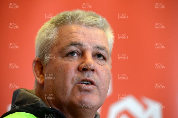 100315 - Wales Rugby Team Announcement -Wales head coach Warren Gatland names his team to play Ireland on Saturday