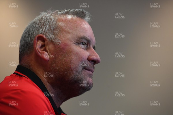 140722 - Wales Rugby Team Announcement - Wayne Pivac talks to media