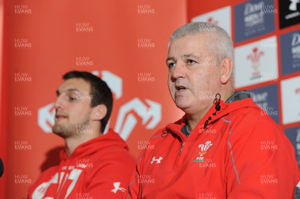 141113 - Wales Rugby Team Announcement -Head coach Warren Gatland announces his team to play Argentina on Saturday with Sam Warburton