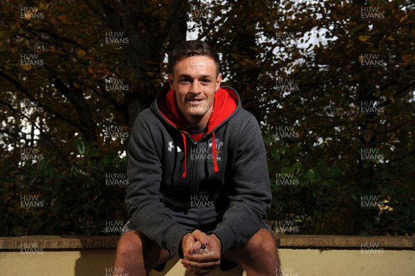 141113 - Wales Rugby Team Announcement -Cory Allen who win his first Wales cap on Saturday against Argentina