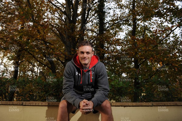 141113 - Wales Rugby Team Announcement -Cory Allen who win his first Wales cap on Saturday against Argentina