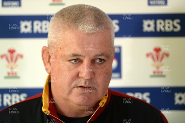 150316 - Wales Rugby Team Announcement -Warren Gatland talks to media