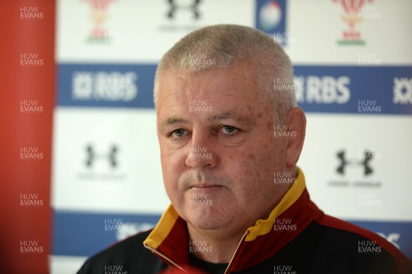 150316 - Wales Rugby Team Announcement -Warren Gatland talks to media