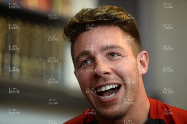 150316 - Wales Rugby Team Announcement -Rhys Webb talks to media