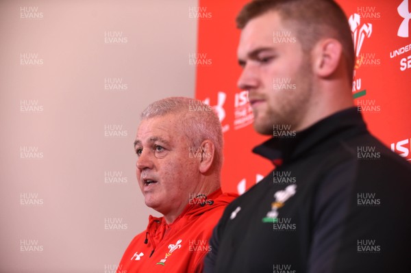 161117 - Wales Rugby Team Announcement - Warren Gatland talks to media
