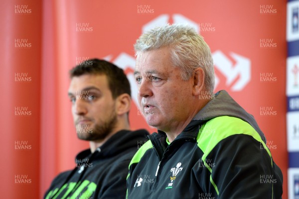 170315 - Wales Rugby Team Announcement -Warren Gatland names his team to play Italy with captain Sam Warburton